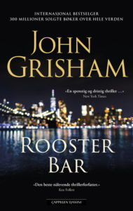 Omslaget til pocketutgaven av "Rooster Bar" av John Grisham