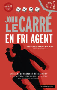 Omslaget til pocketutgaven av boka "En fri agent" av John le Carré