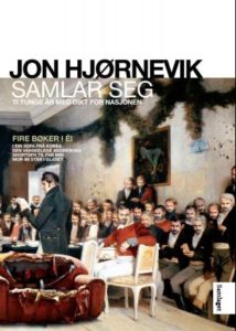 Omslaget til Jon Hjørneviks diktsamling "Jon Hjørnevik samlar seg".