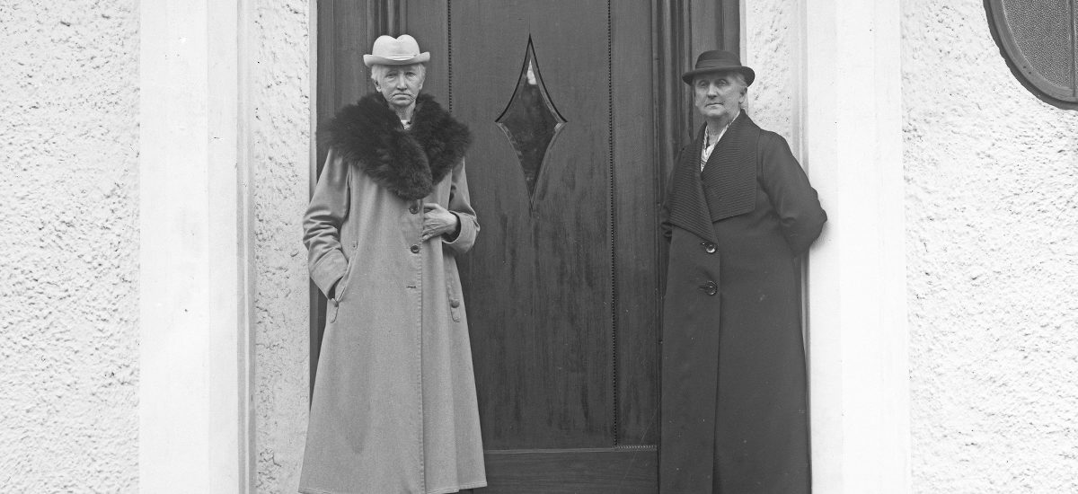 Foto av Hannah Brummenæs og Bertha Torgersen