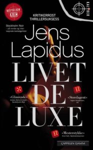Omslaget til pocketutgaven av Jens Lapidus' krimbok "Livet deluxe"