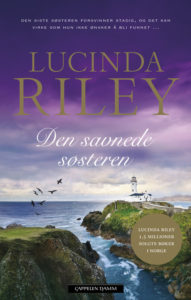 Omslaget til "Den savnede søsteren", den syvende boka i Lucinda Rileys bestselger-serie "De syv søstre"