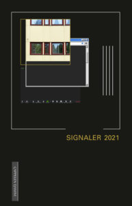 Omslaget til Cappelen Damms debutantantologi Signaler 2021