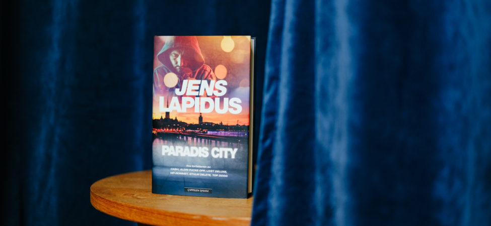 Foto av krimboka "Paradis City" av Jens Lapidus