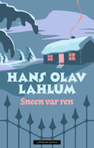 Omslag til «Sneen var ren» av Hans Olav Lahlum
