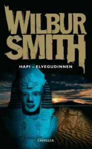 Omslaget til boka "Hapi - elvegudinnen" av Wilbur Smith