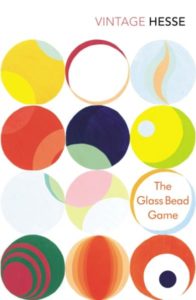 Omslaget til boka "The Bead Game", på norsk "Glassperlespillet", av Hermann Hesse