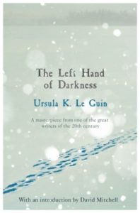 Omslaget til "The Left Hand of Darkness" av Ursula K. Le Guin
