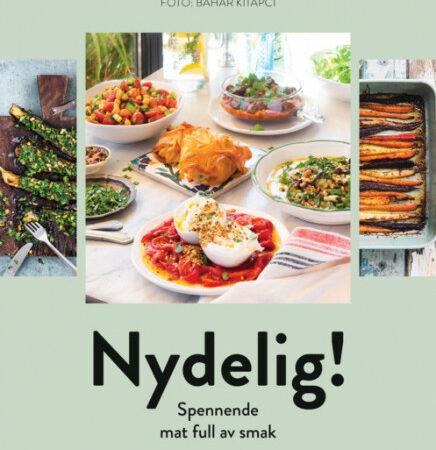 Omslaget til boka "Nydelig! Spennede mat full av smak" av Vidar Bergum