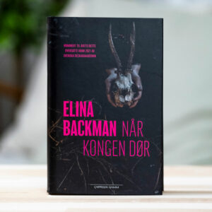 Foto av krimboka "Når kongen dør" av Elina Backman