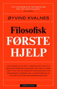 omslag til Filosofisk førstehjelp av Øyvind Kvalnes