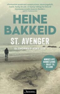 Omslag til «St. Avenger» av Heine Bakkeid