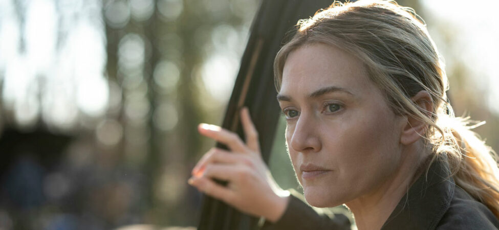 Foto av Kate Winslet i tv-serien "Mare of Easttown"