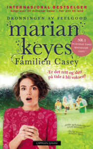 Omslaget til boka "Familien Casey" av Marian Keyes