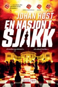 Omslaget til boka "En nasjon i sjakk" av Johan Høst