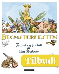 Omslagsbilde av Blomstefesten av Elsa Beskow på tilbud