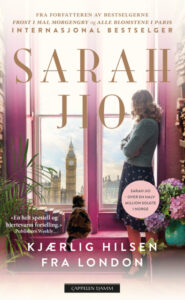 Omslaget til boka "Kjærlig hilsen fra London" av Sarah Jio