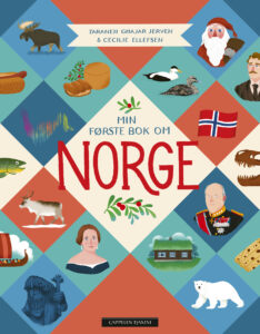Omslagsbilde av Min første bok om Norge