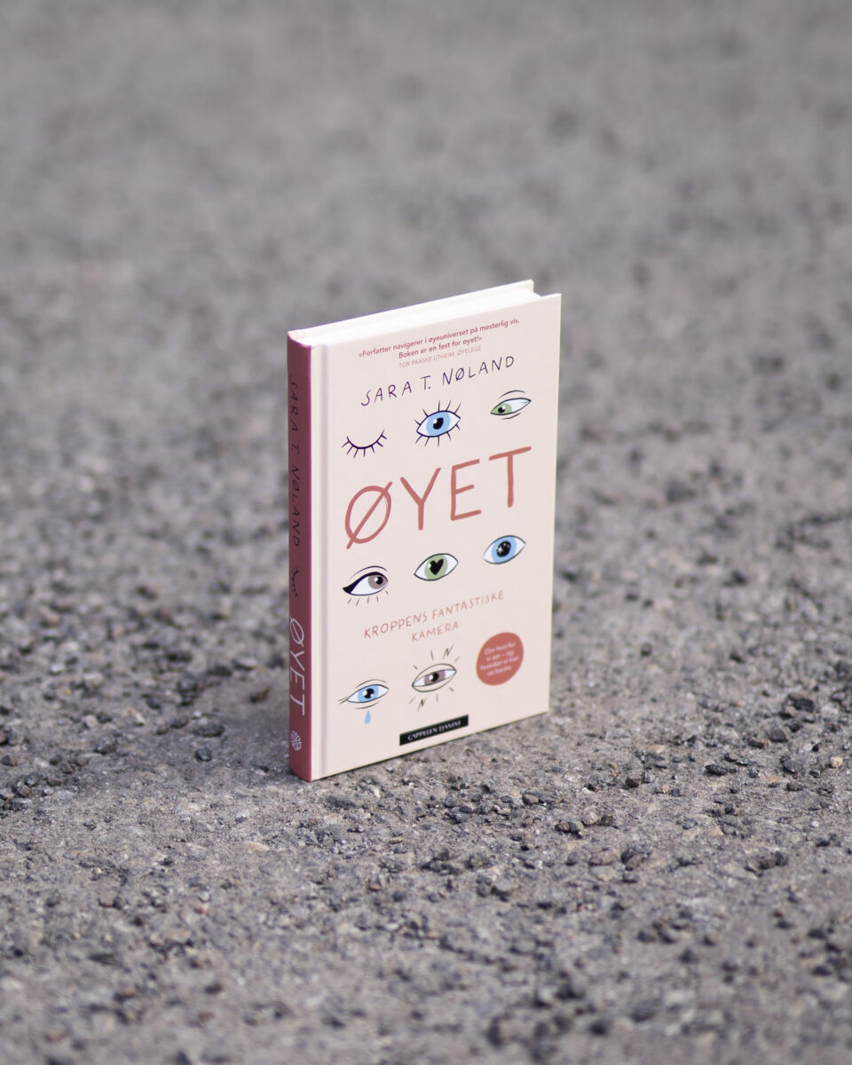 Foto av boka «Øyet» av Sara Nøland