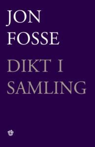 Omslaget til boka "Dikt i samling" av Jon Fosse