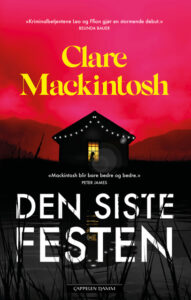 Omslaget til krimboka "Den siste festen" av Clare Mackintosh