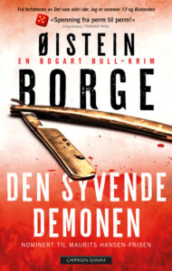 Omslaget til boka "Den syvende demonen" av Øistein Borge