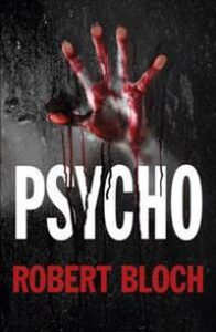 Omslaget til boka "Psycho" av Robert Bloch