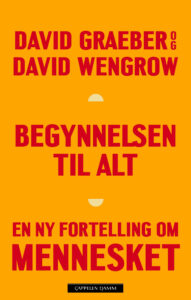Omslag til «Begynnelsen til alt» av David Graeber og David Wengrow