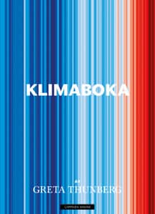 Omslag til «Klimaboka» av Greta Thunberg