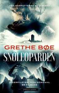 Omslag til «Snøleoparden» av Grethe Bøe