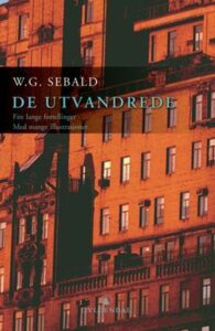 Omslaget til boka "De utvandrede" av W.G. Sebald
