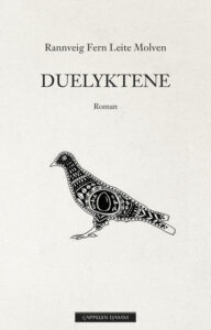 Omslaget til boka "Duelyktene" av Rannveig Fern Leite Molven