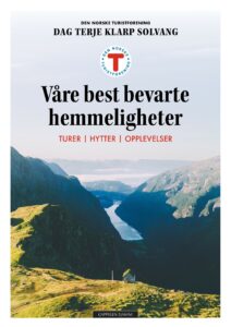 Omslag til «DNT. Våre best bevarte hemmeligheter» av Dag Terje Klarp Solvang