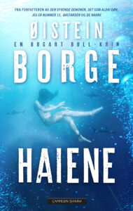 Omslag av boken "Haiene" av Øistein Borge