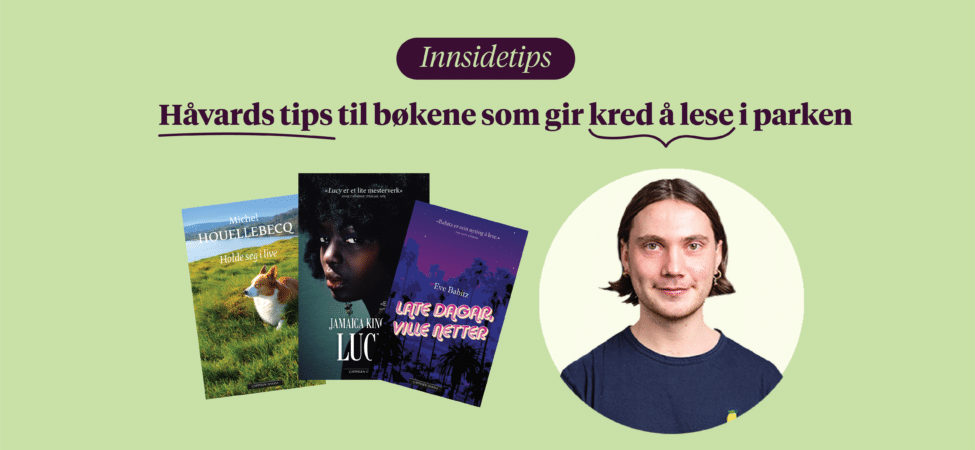 Innsidetips: Håvards tips til bøkene som gir kred å lese i parken