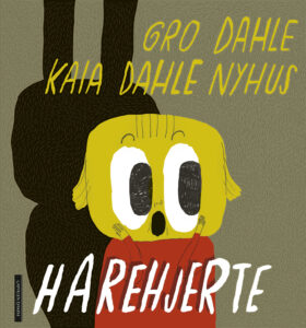 Omslag av "Harehjerte" av Gro Dahle