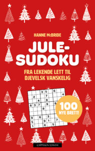 Omslag av "Julesudoku" av Hanne McBride