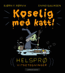 Omslag av "Koselig med katt" av Bjørn F Rørvik