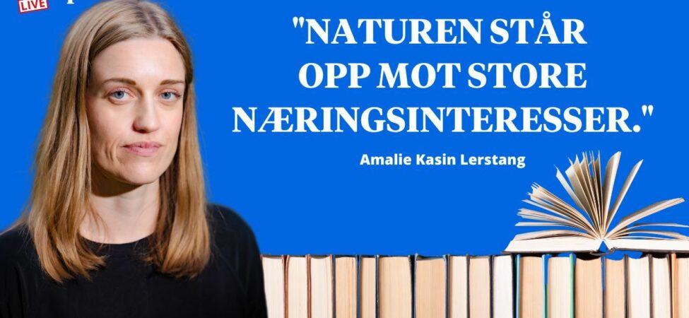 Amalie Kasin Lerstang på Boktips LIVE.