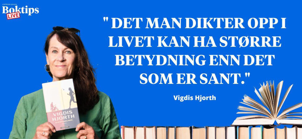 Vigdis Hjort på Boktips LIVE.