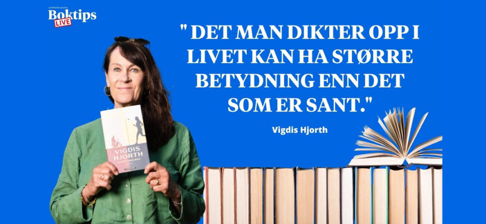 Vigdis Hjort på Boktips LIVE.