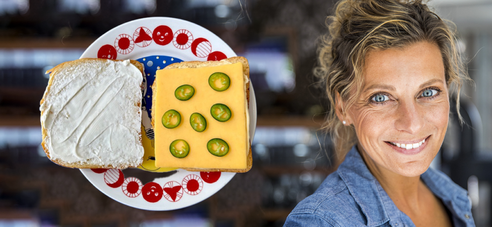 Lise Finckenhagens chilli cheese toast