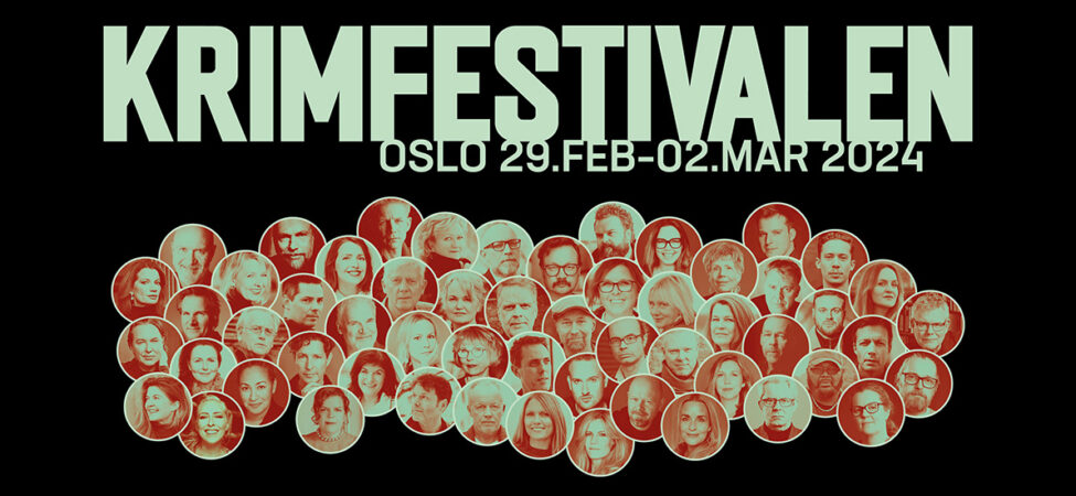 Plakat til Krimfestivalen 2024