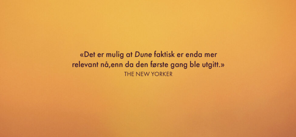 Omslag til «Dune» (filmpocket} av Frank Herbert