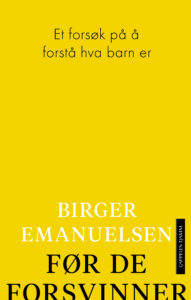 Omslag til «Før de forsvinner» av Birger Emanuelsen