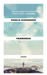 Omslag til «Tasmania» av Paolo Giordano