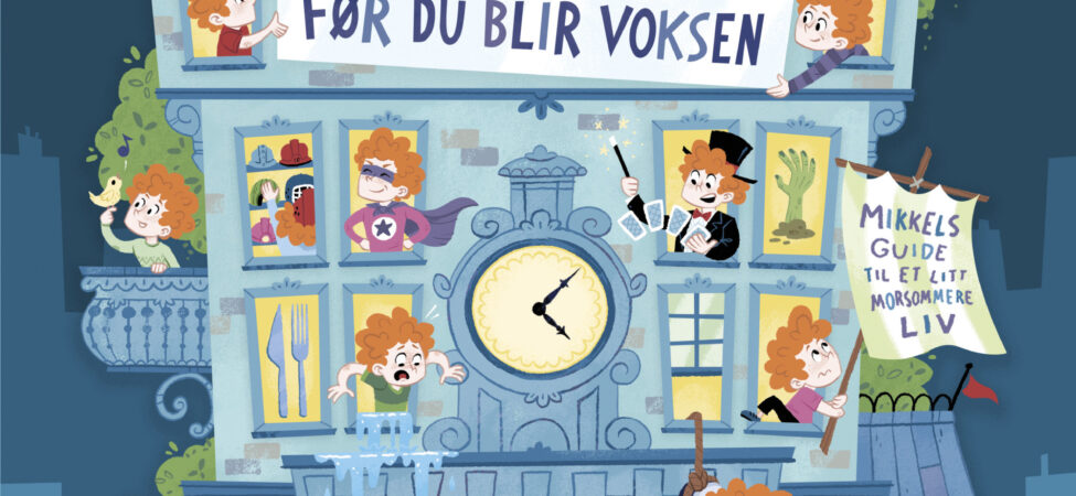 Omslag til «101 ting å gjøre før du blir voksen» av Mikkel Niva og Nils Petter Mørland
