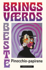 Omslaget til boka Pinocchio-papirene av Tor Åge Bringsværd